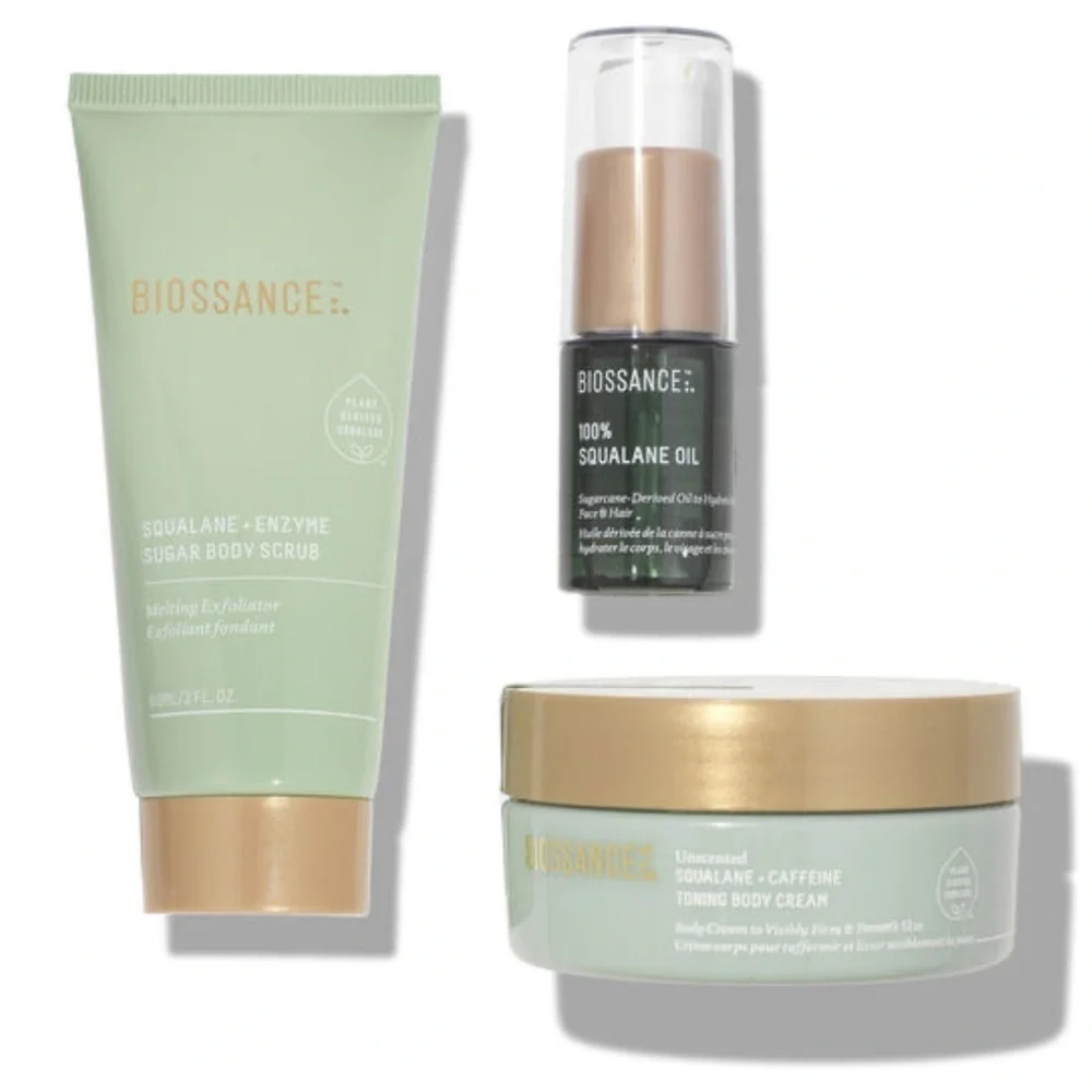 Biossance Smooth Start Body Set Travel Size